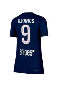 Paris Saint-Germain Goncalo Ramos #9 Voetbaltruitje Thuis tenue Dames 2025-26 Korte Mouw